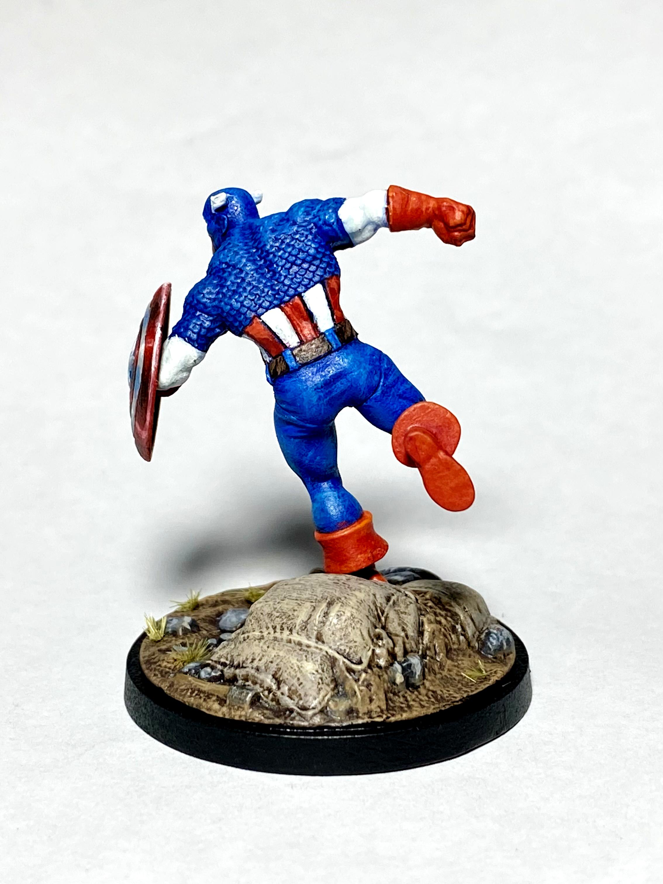 Amg Atomic Mass Games Avengers Captain America Infinity Marvle Crisis Protocol Mcp Steve